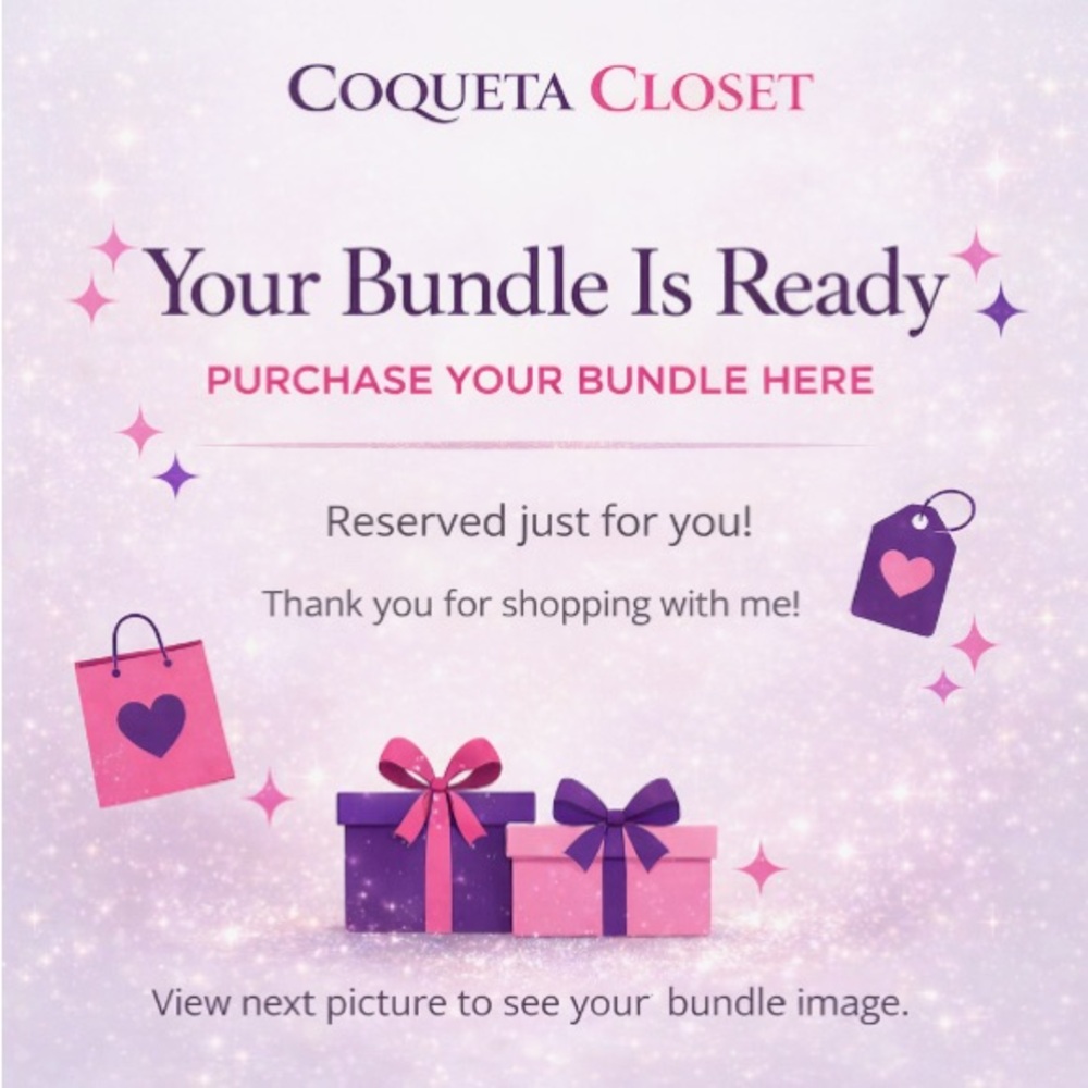 🛍️ Reserved Bundle – Please Purchase Here 🛍️